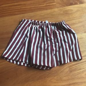 Lucy in the Sky striped skort s/m